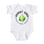 August Baby Birth Stone Bodysuit