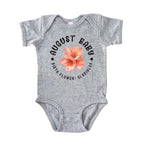 August Baby Main Birth Flower Bodysuit