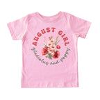 August Girl Birth Flowers (Bouquet) Tee - Toddlers