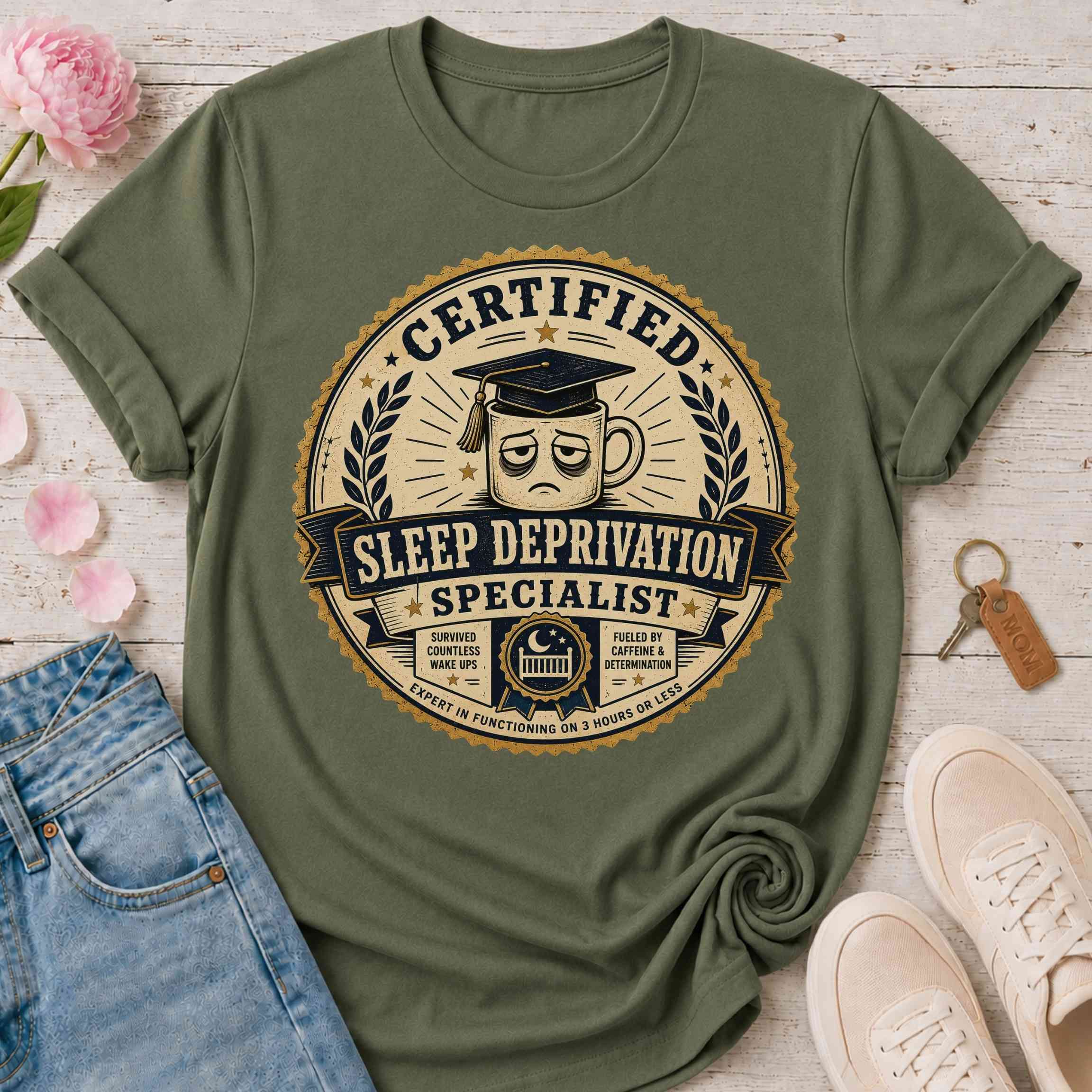 Certified Sleep Deprivation Specialist Tee