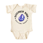 December Baby Birth Stone Bodysuit