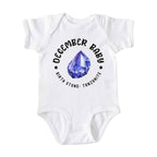December Baby Birth Stone Bodysuit