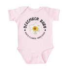 December Baby Main Birth Flower Bodysuit