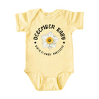 December Baby Main Birth Flower Bodysuit