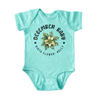 December Baby Alternate Birth Flower Bodysuit