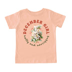 December Girl Birth Flowers (Bouquet) Tee - Toddlers