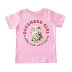 December Girl Birth Flowers (Bouquet) Tee - Toddlers