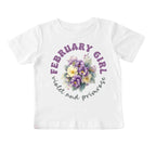 February Girl Birth Flowers (Bouquet) Tee - Toddlers