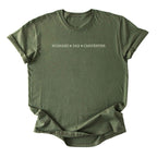 Husband ★ Dad ★ Carpenter- Minimalist Tee