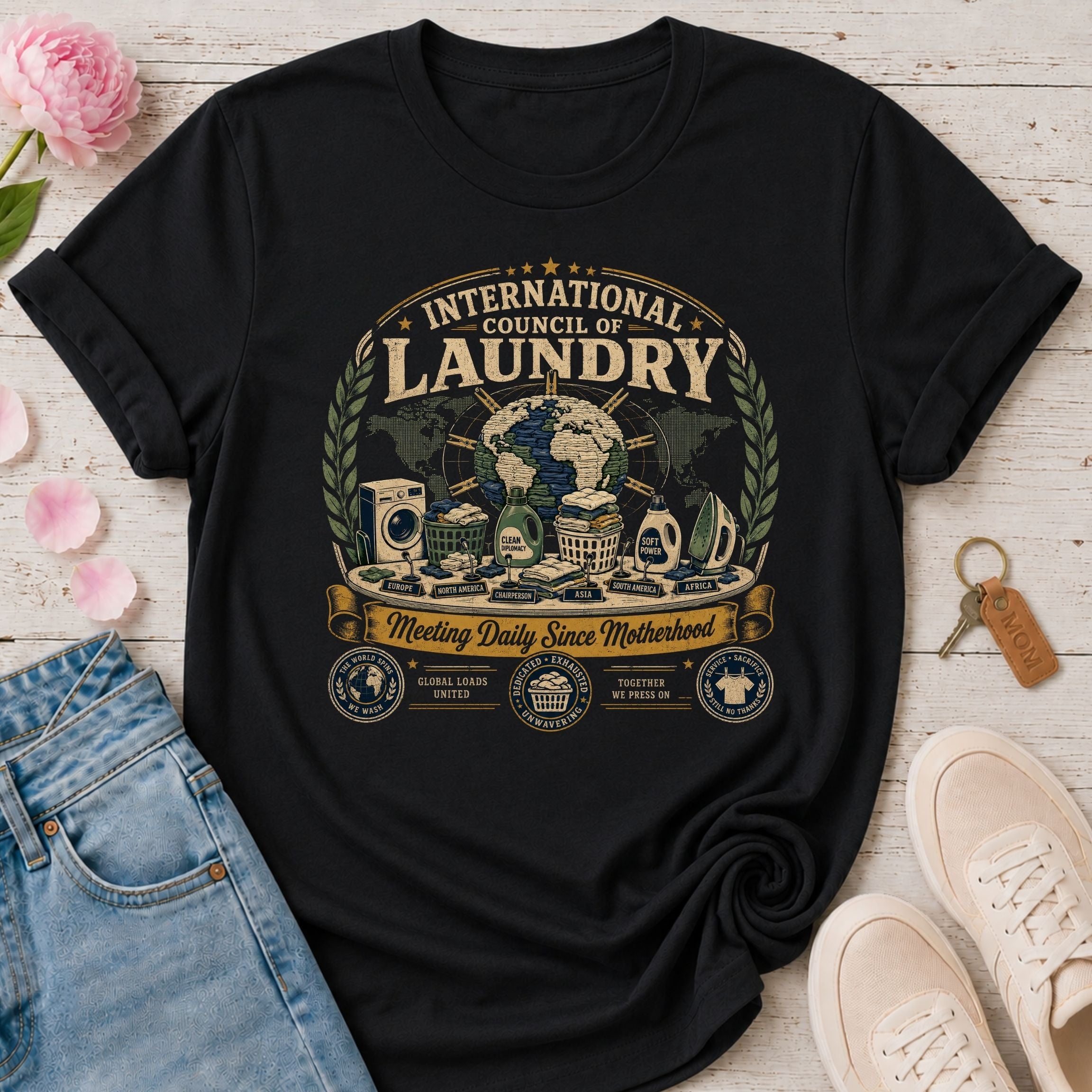 International Council of Laundry Tee