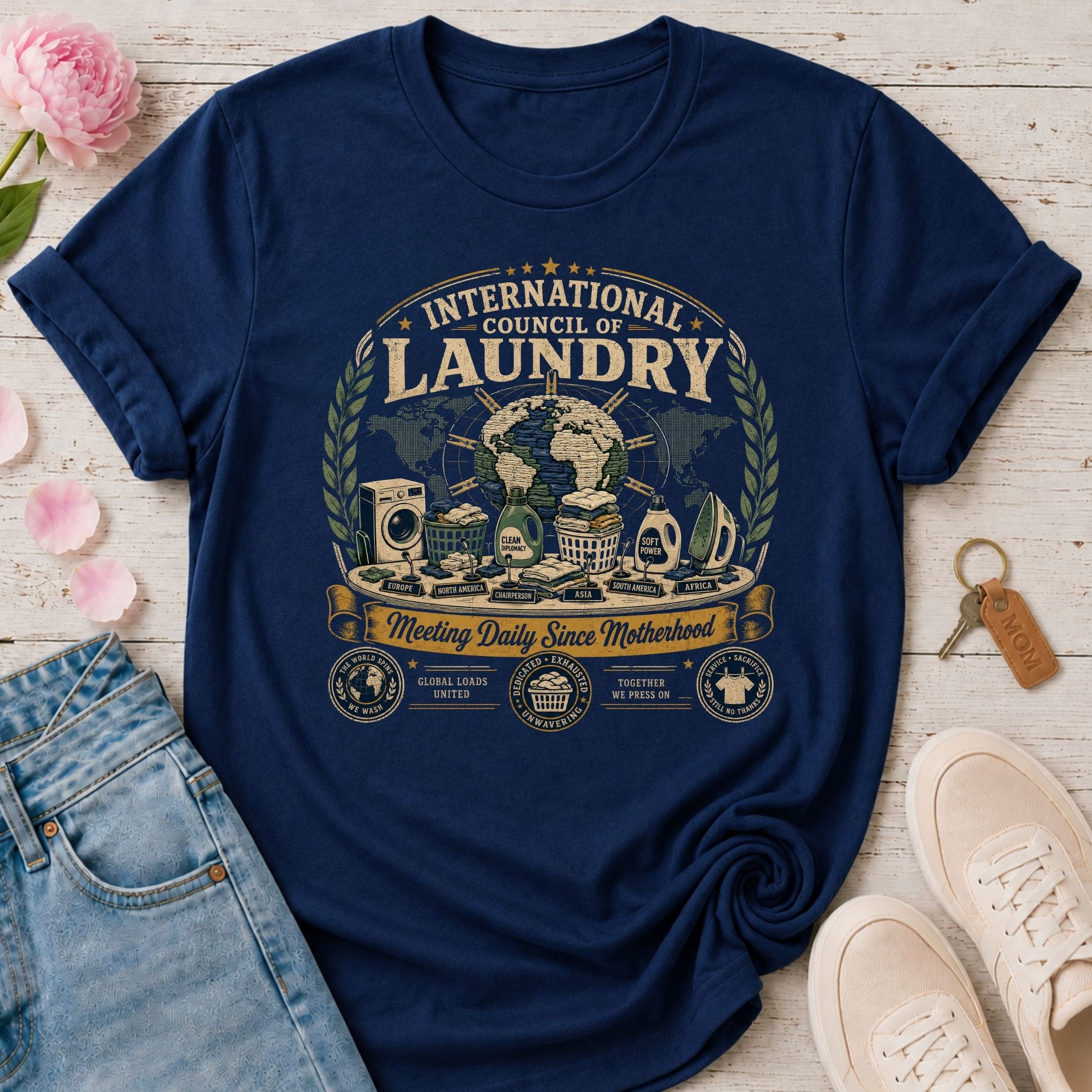 International Council of Laundry Tee