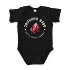 January Baby Birth Stone Bodysuit