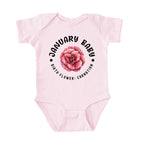 January Baby Main Birth Flower Bodysuit