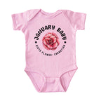 January Baby Main Birth Flower Bodysuit
