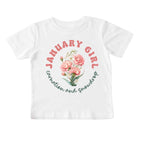 January Girl Birth Flowers (Bouquet) Tee - Toddlers