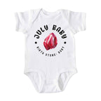 July Baby Birth Stone Bodysuit