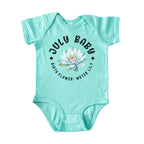 July Baby Alternate Birth Flower Bodysuit