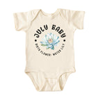 July Baby Alternate Birth Flower Bodysuit