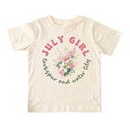 July Girl Birth Flowers (Bouquet) Tee - Toddlers