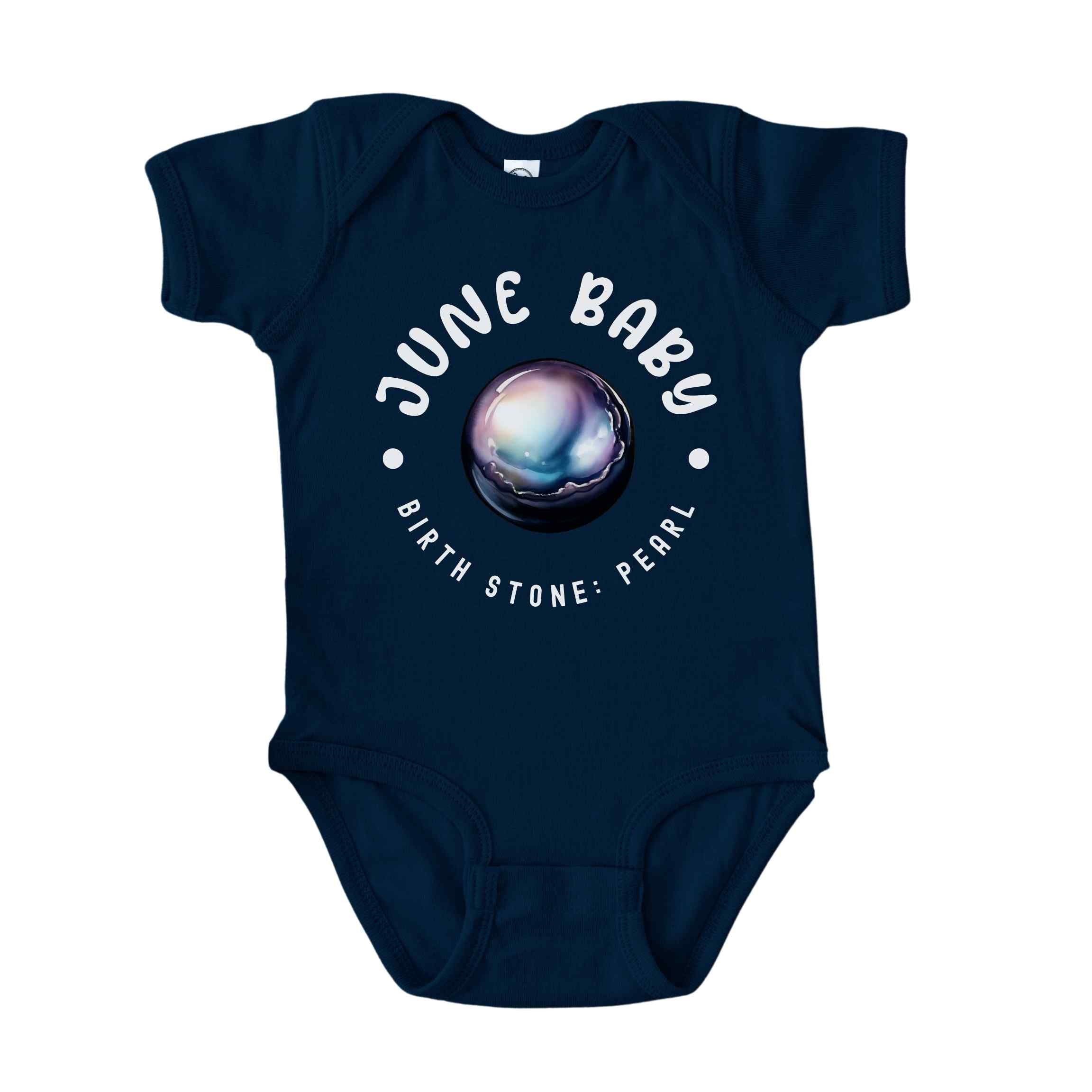 June Baby Birth Stone Bodysuit