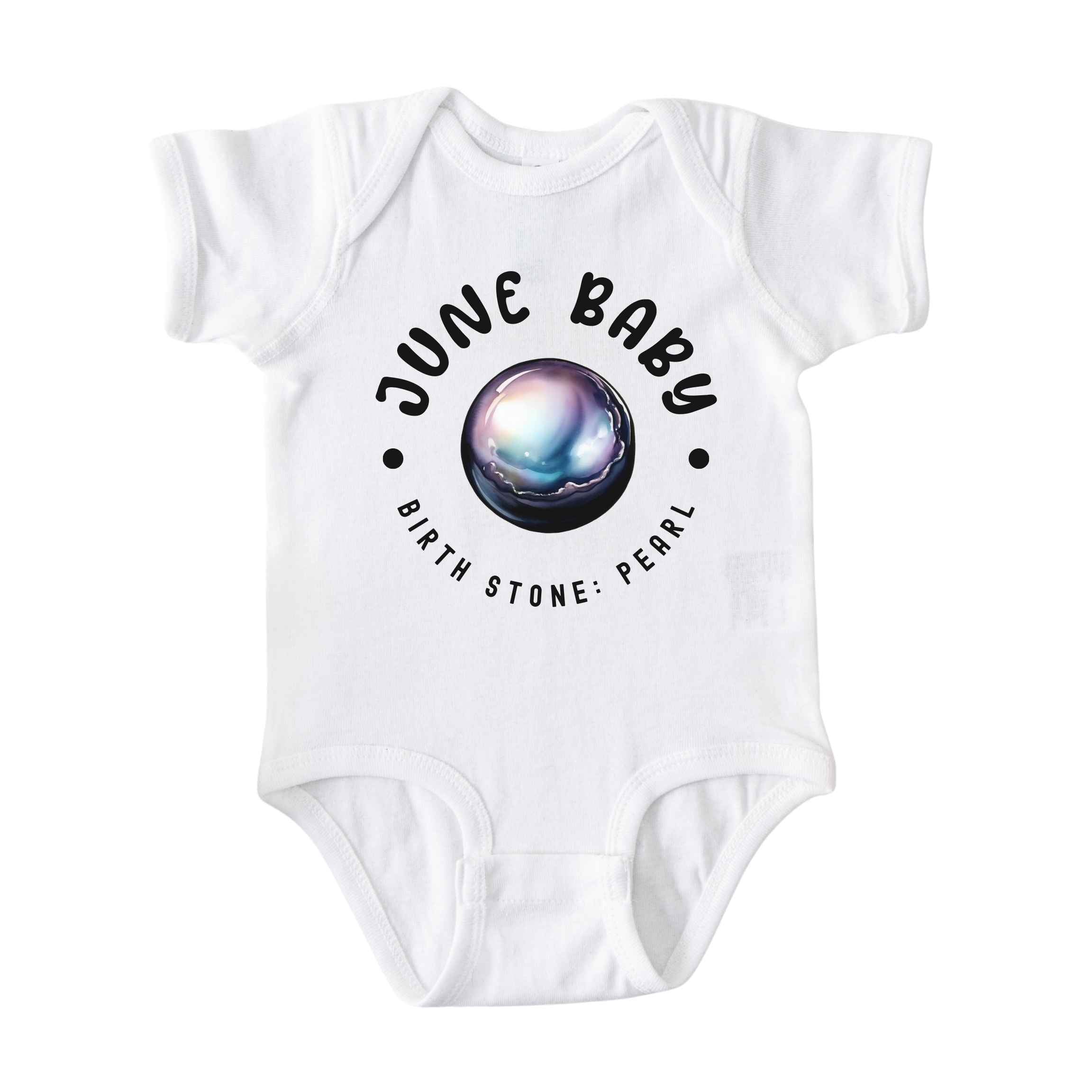 June Baby Birth Stone Bodysuit
