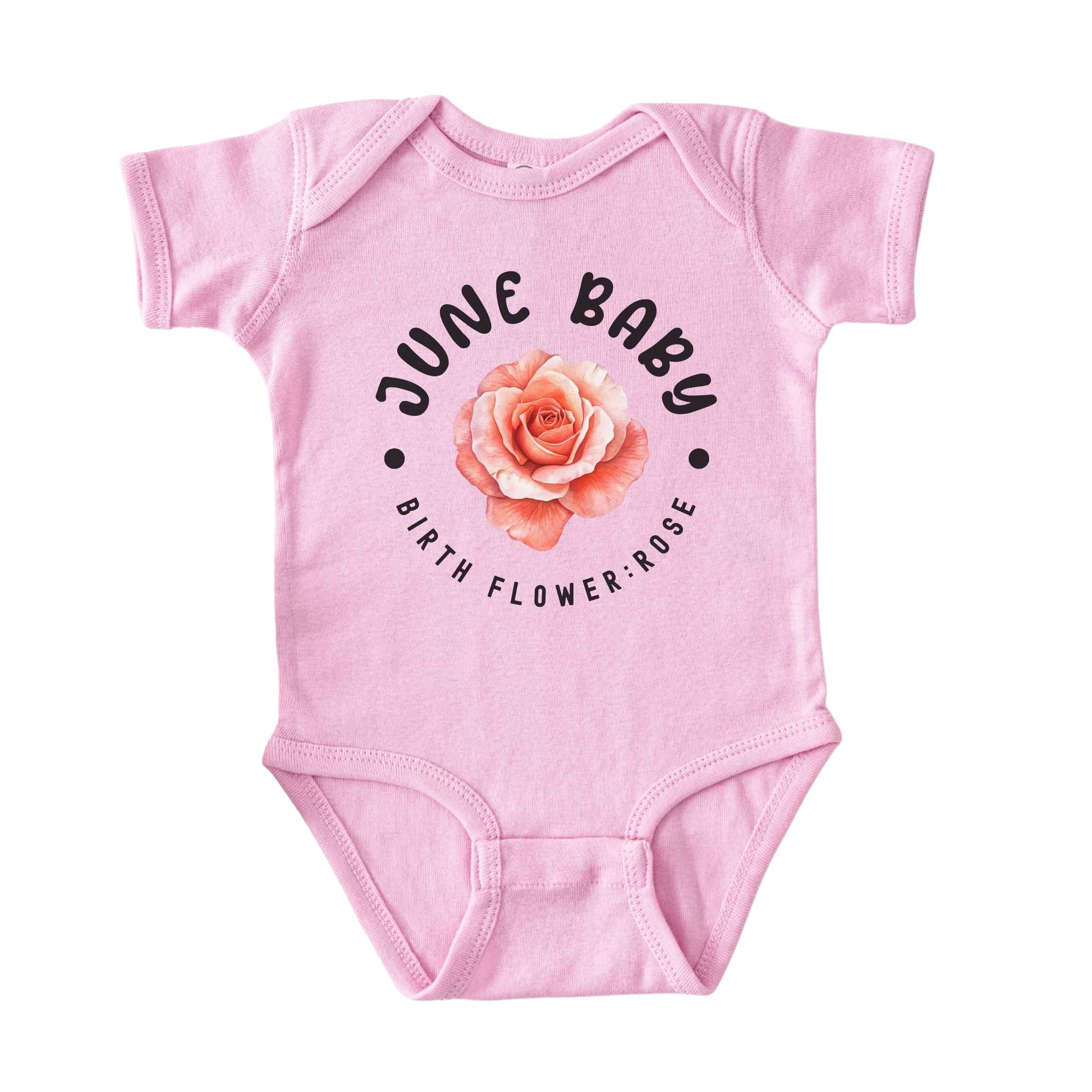 June Baby Main Birth Flower Bodysuit