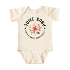 June Baby Alternate Birth Flower Bodysuit