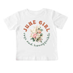 June Girl Birth Flowers (Bouquet) Tee - Toddlers