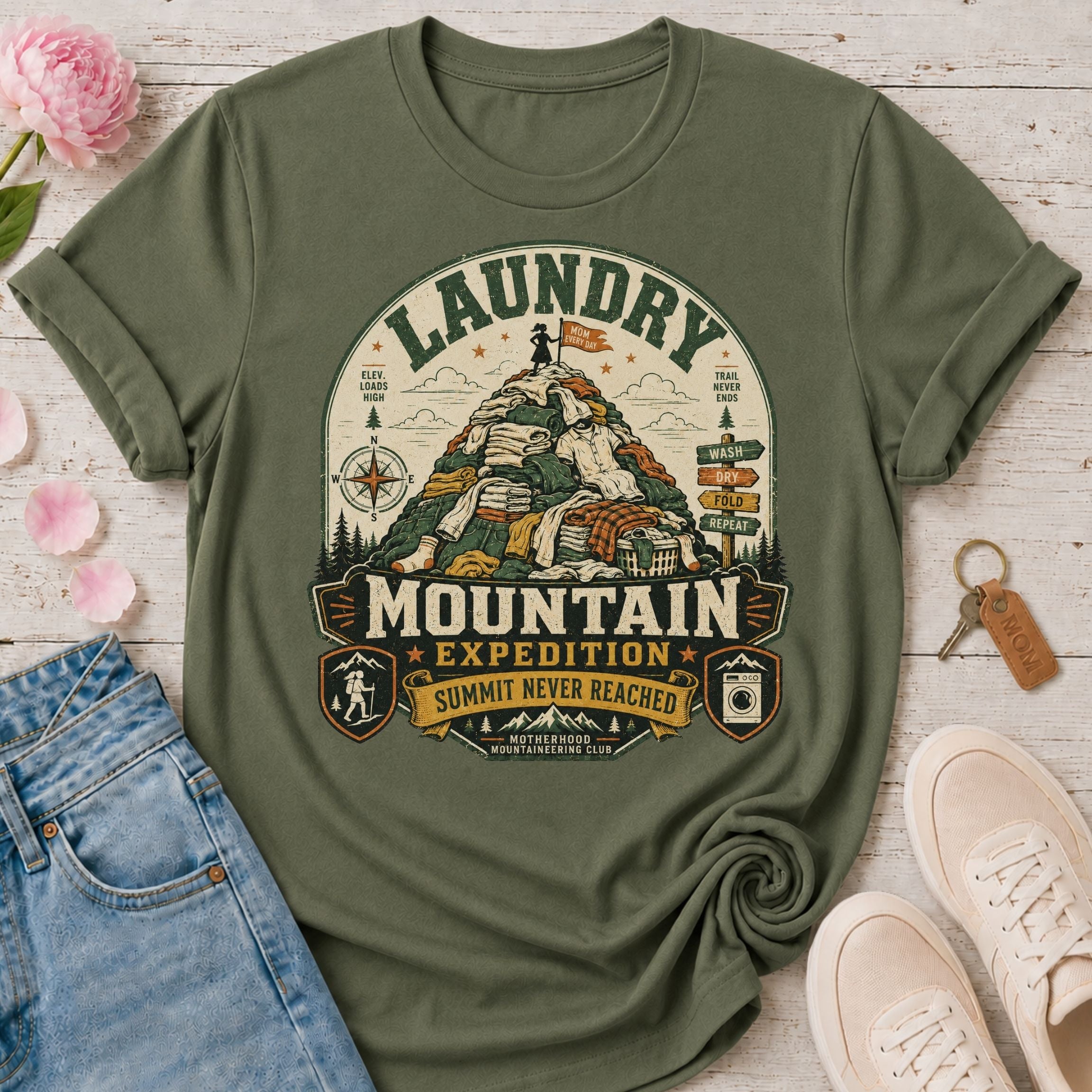 Laundry Mountain Expedition Tee