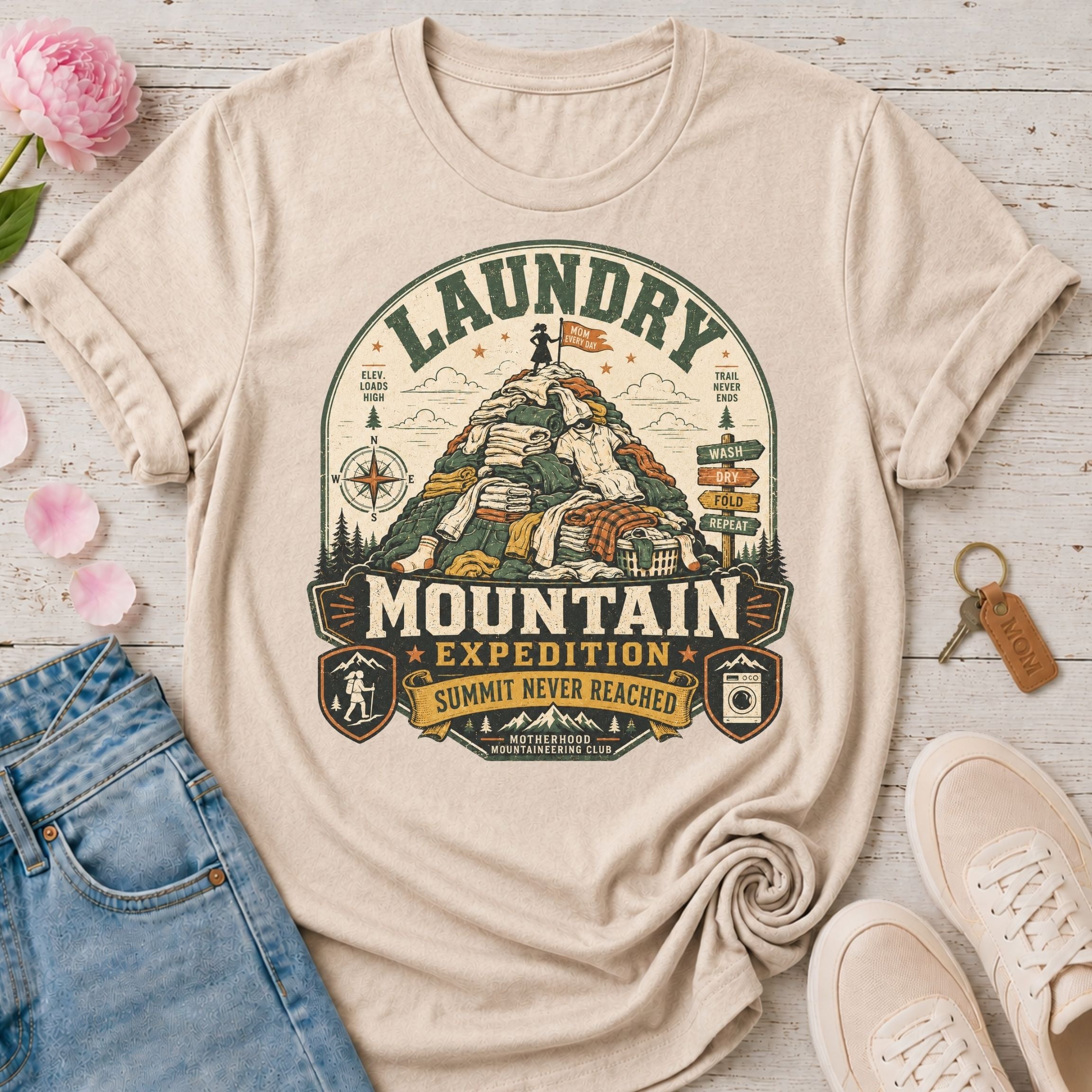 Laundry Mountain Expedition Tee