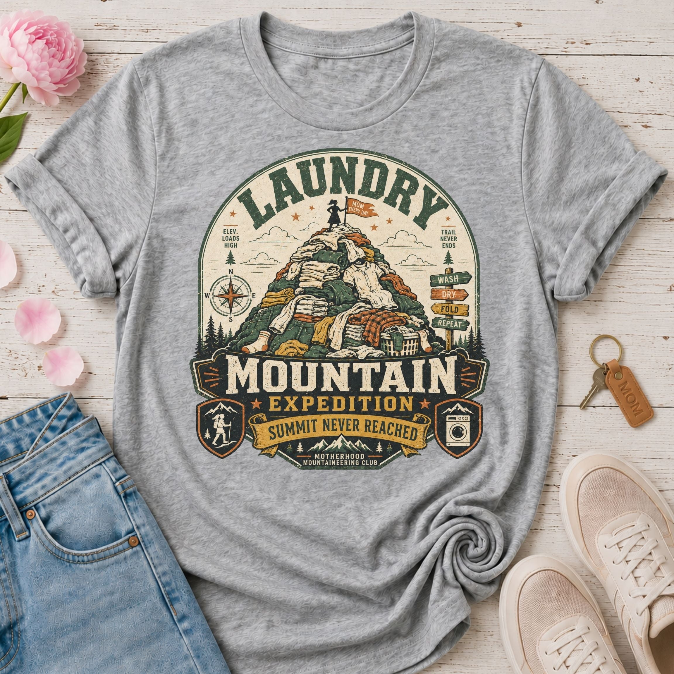 Laundry Mountain Expedition Tee