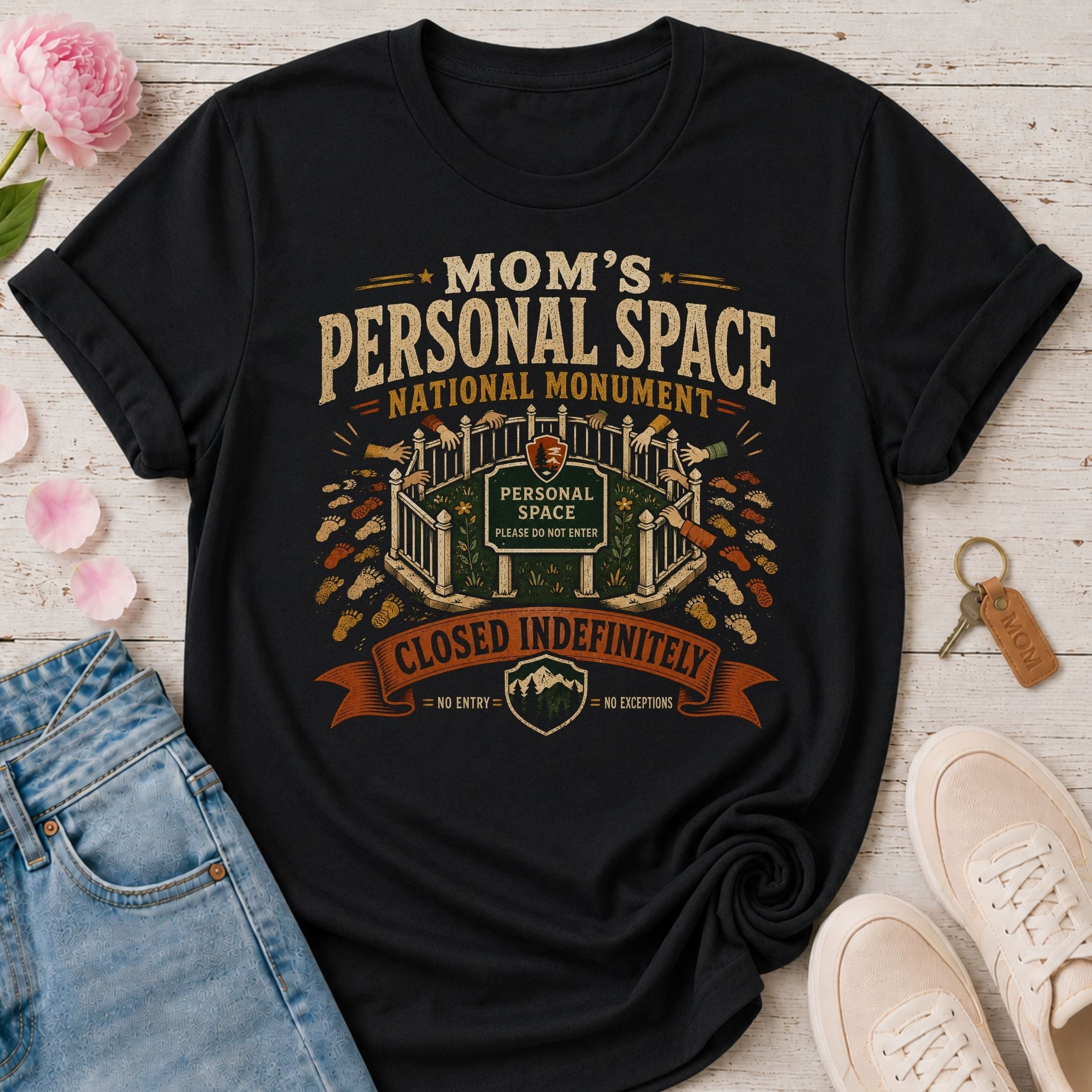 Mom's Personal Space National Monument Tee