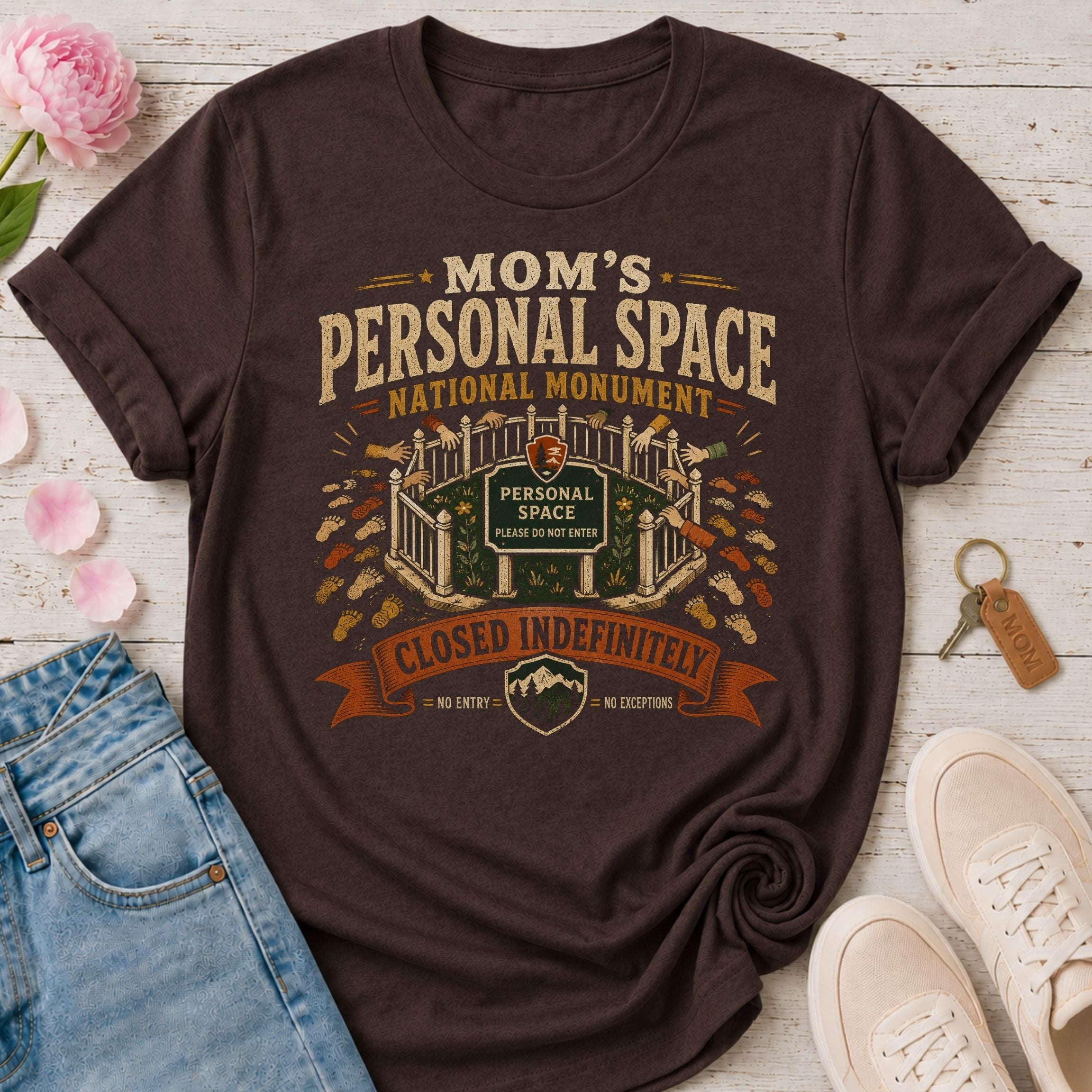 Mom's Personal Space National Monument Tee