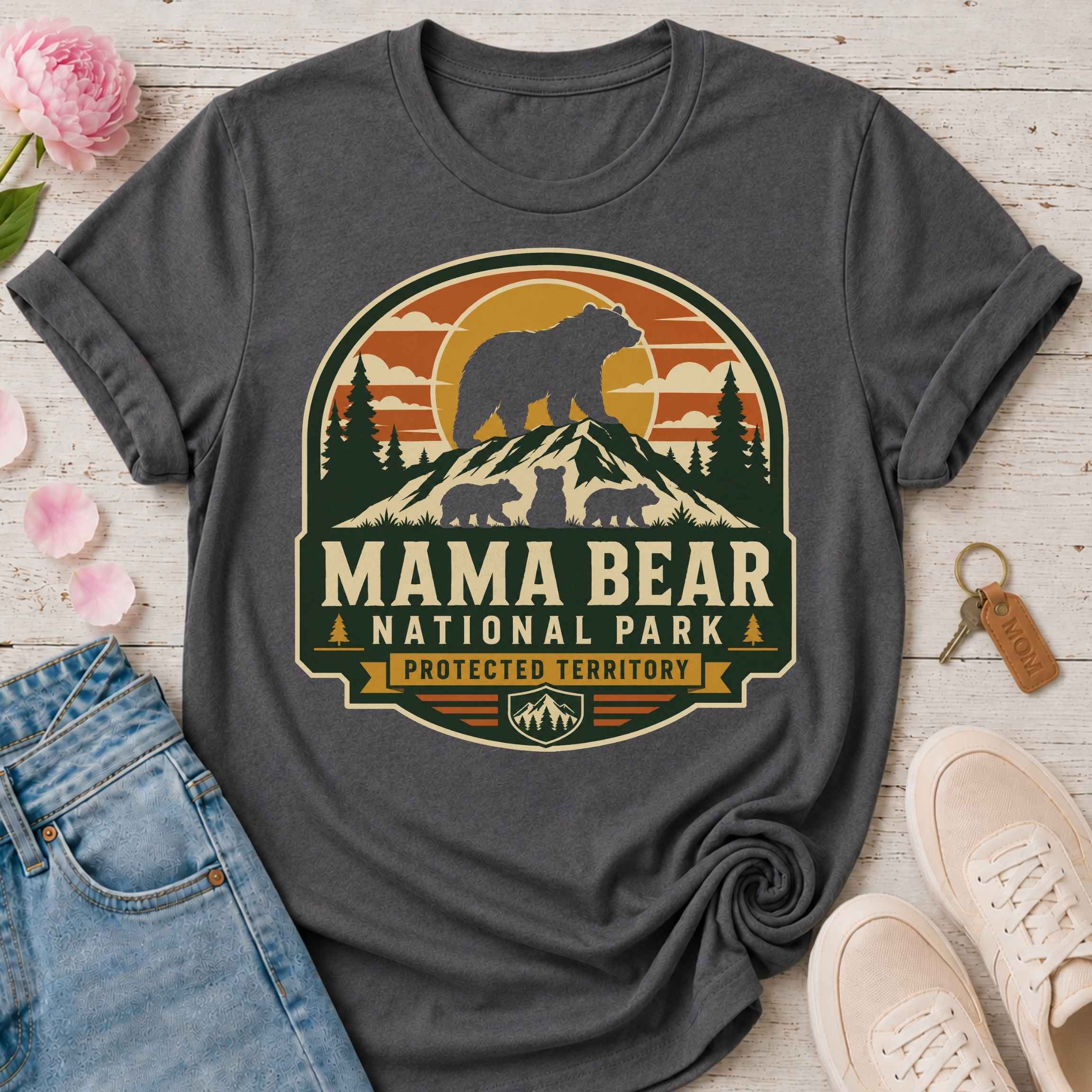 Mama Bear National Park Tee