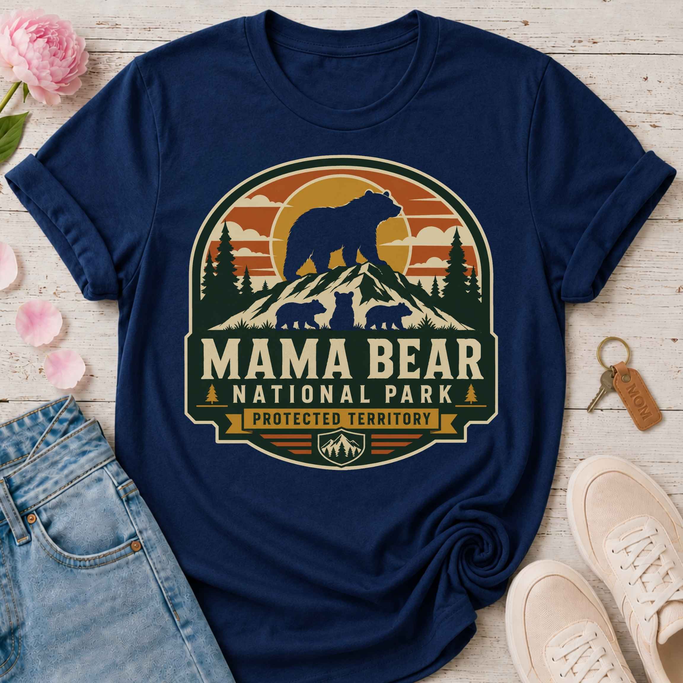 Mama Bear National Park Tee