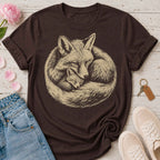 Mama Fox & Her Kit Tee