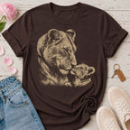 Mama Lion & Her Cub Tee