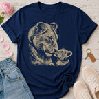 Mama Lion & Her Cub Tee