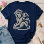 Mama Monkey & Her Baby Tee