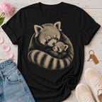Mama Red Panda & Her Cub Tee