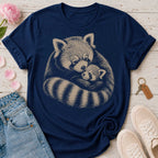 Mama Red Panda & Her Cub Tee