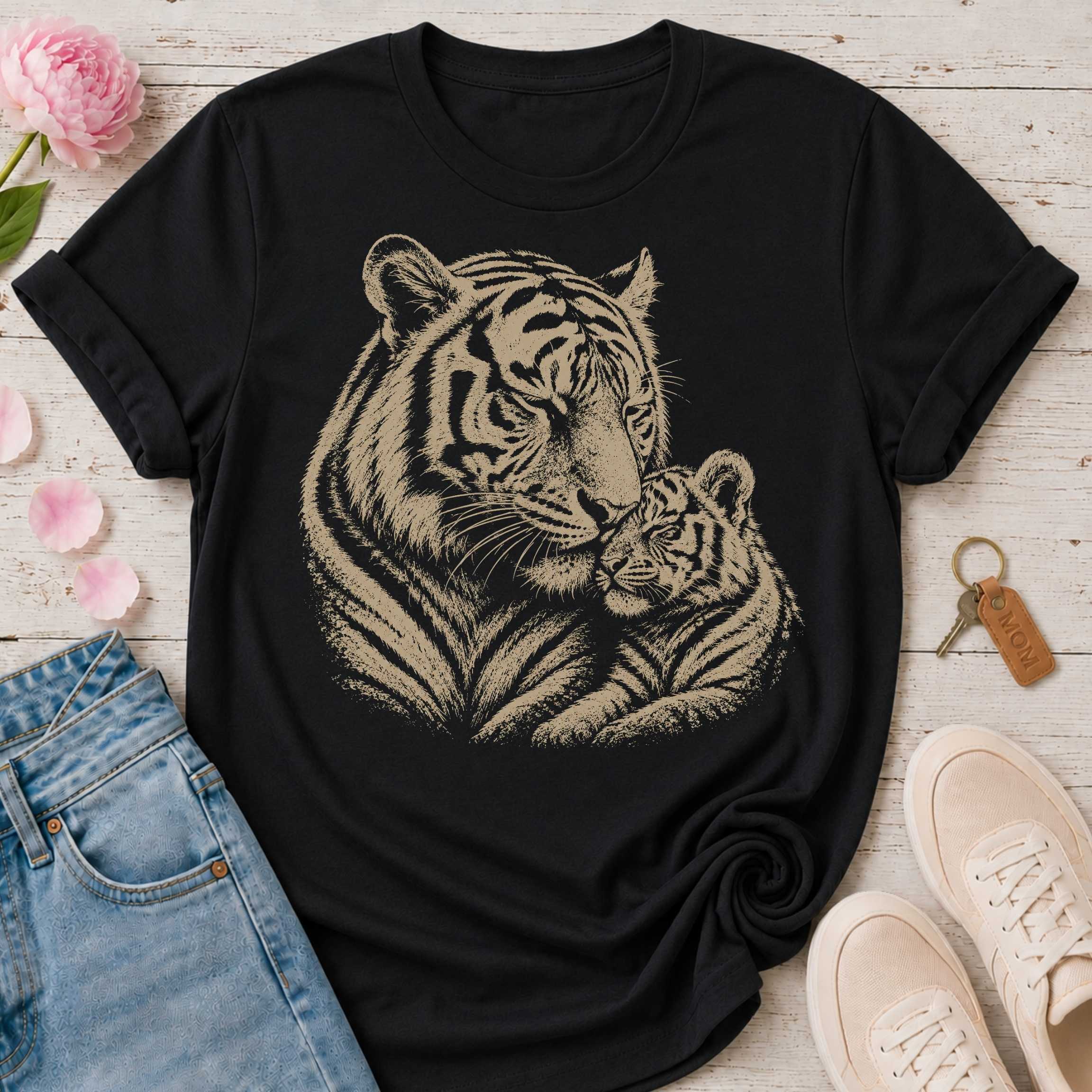 Mama Tiger & Her Cub Tee