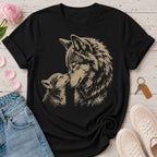 Mama Wolf & Her Pup Tee