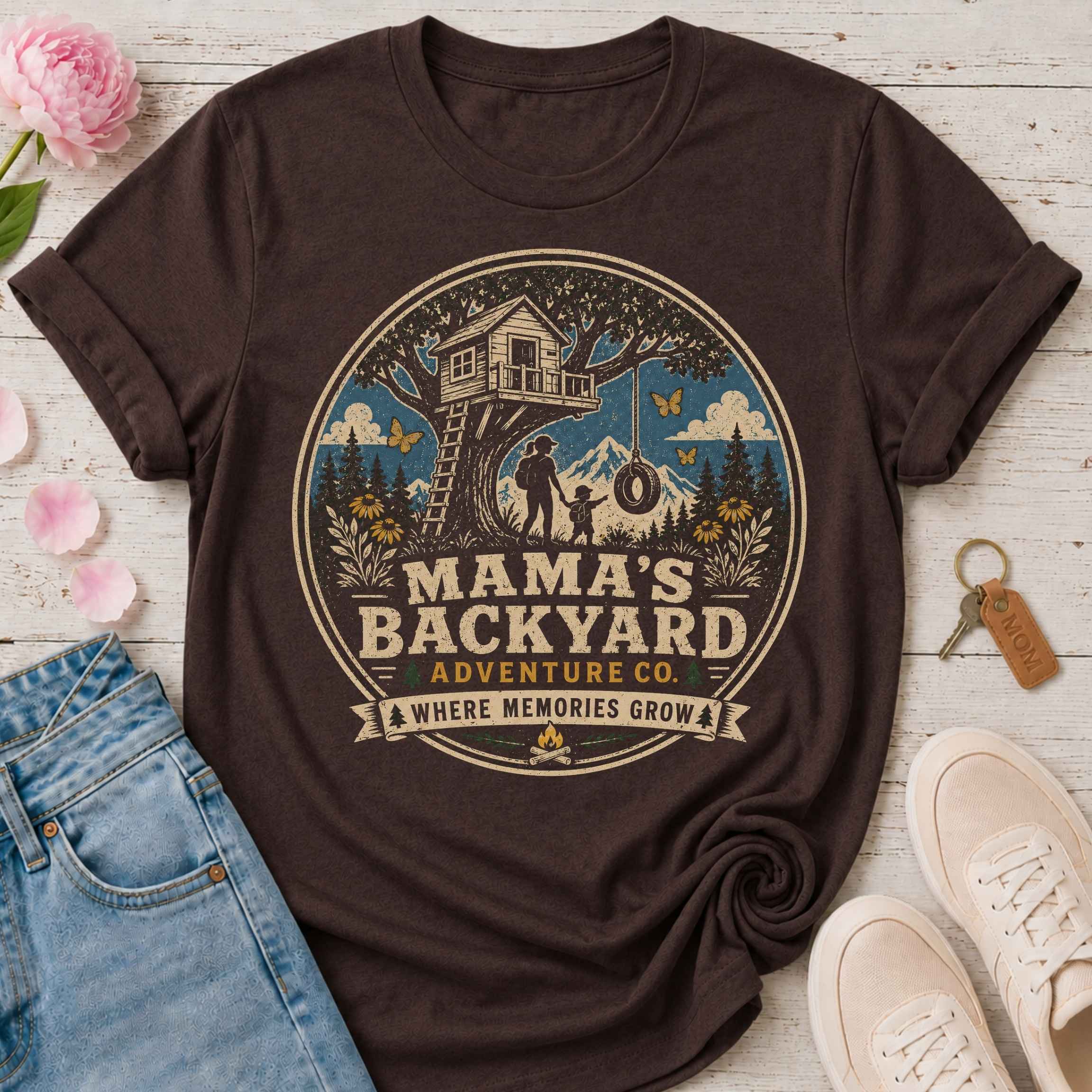 Mama's Backyard Adventure Co. Tee