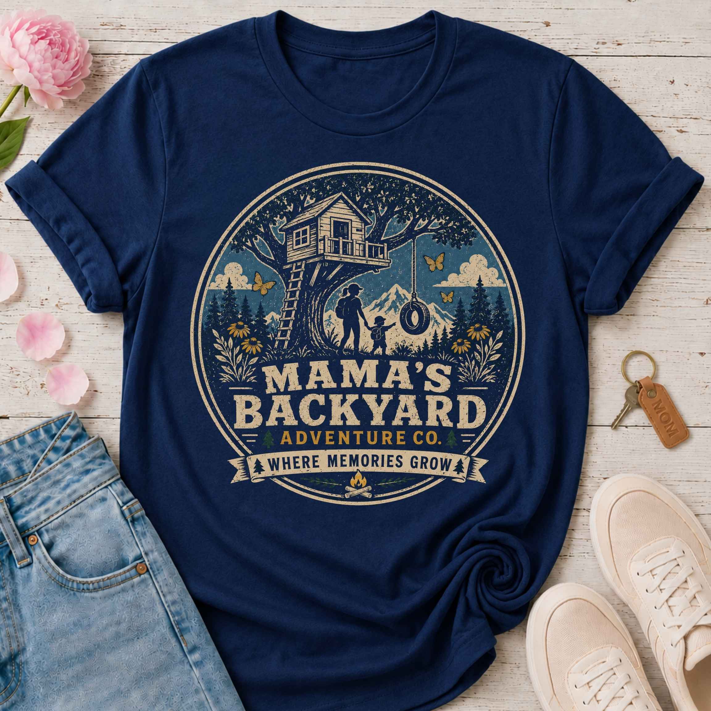 Mama's Backyard Adventure Co. Tee