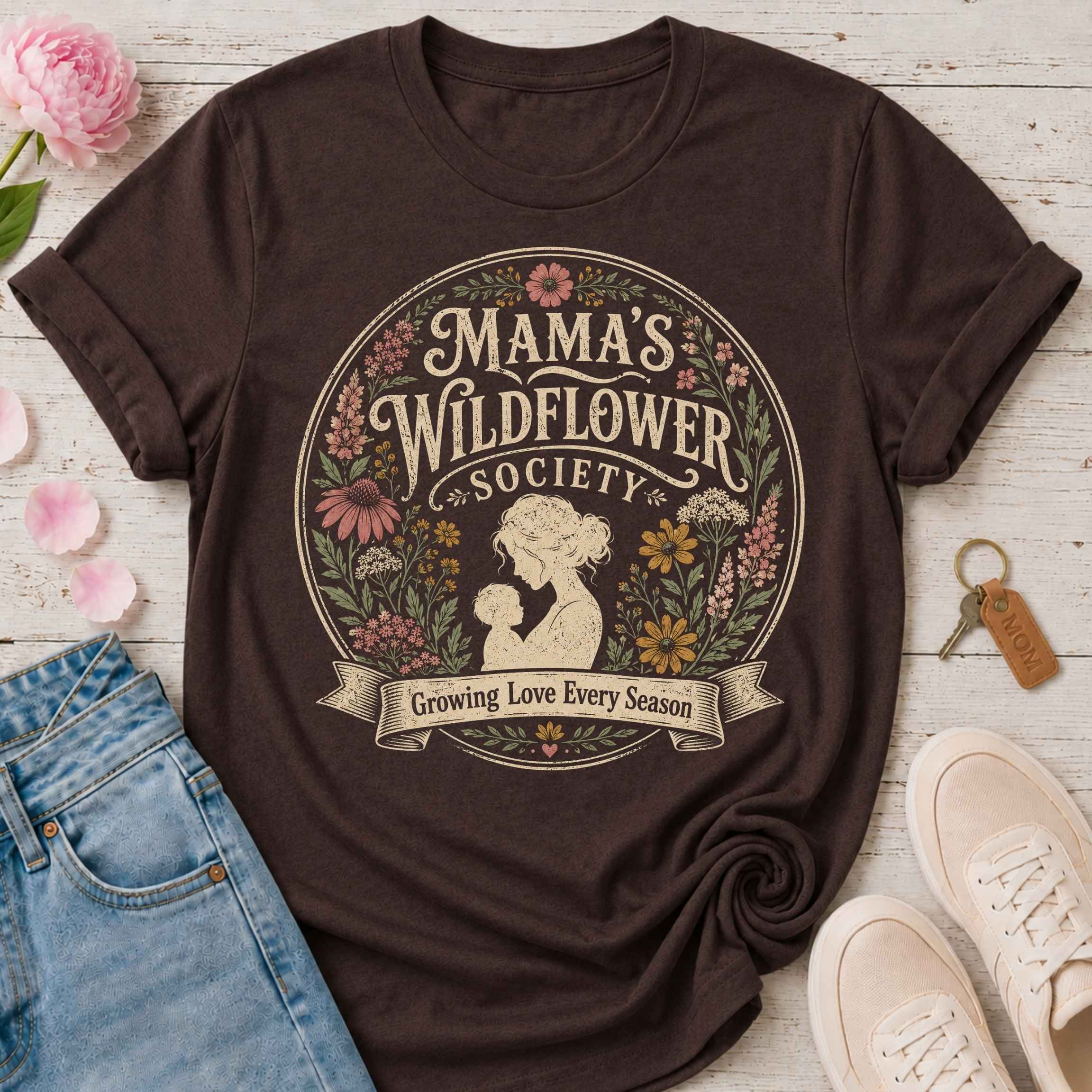 Mama's Wildflower Society Tee