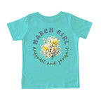 March Girl Birth Flowers (Bouquet) Tee - Toddlers