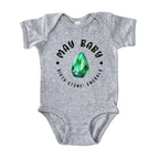 May Baby Birth Stone Bodysuit