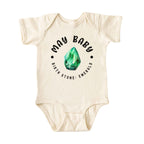 May Baby Birth Stone Bodysuit