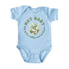 May Baby Birth Flowers (Bouquet) Bodysuit